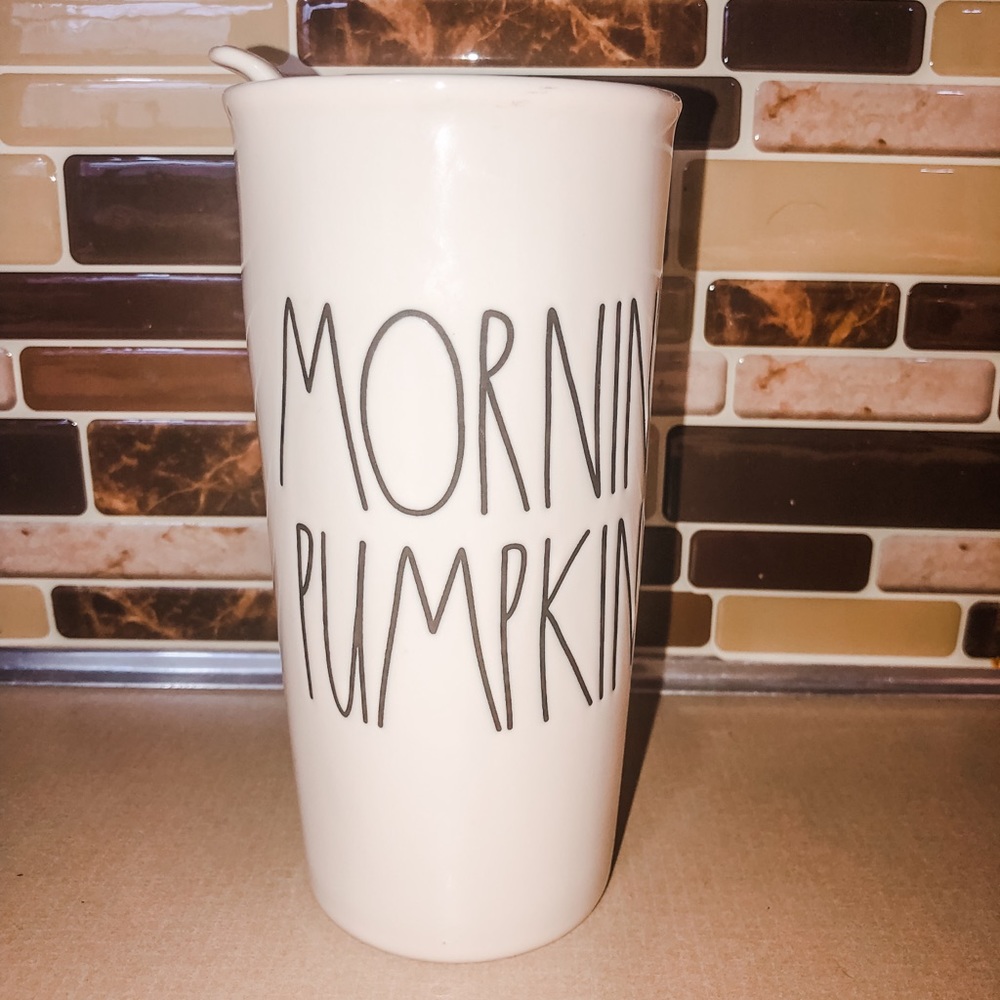 Rae Dunn travel mug from Artisan collection